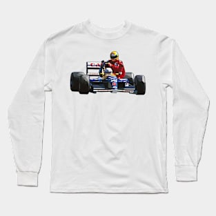 Iconic Nigel Senna Taxi Ride Long Sleeve T-Shirt